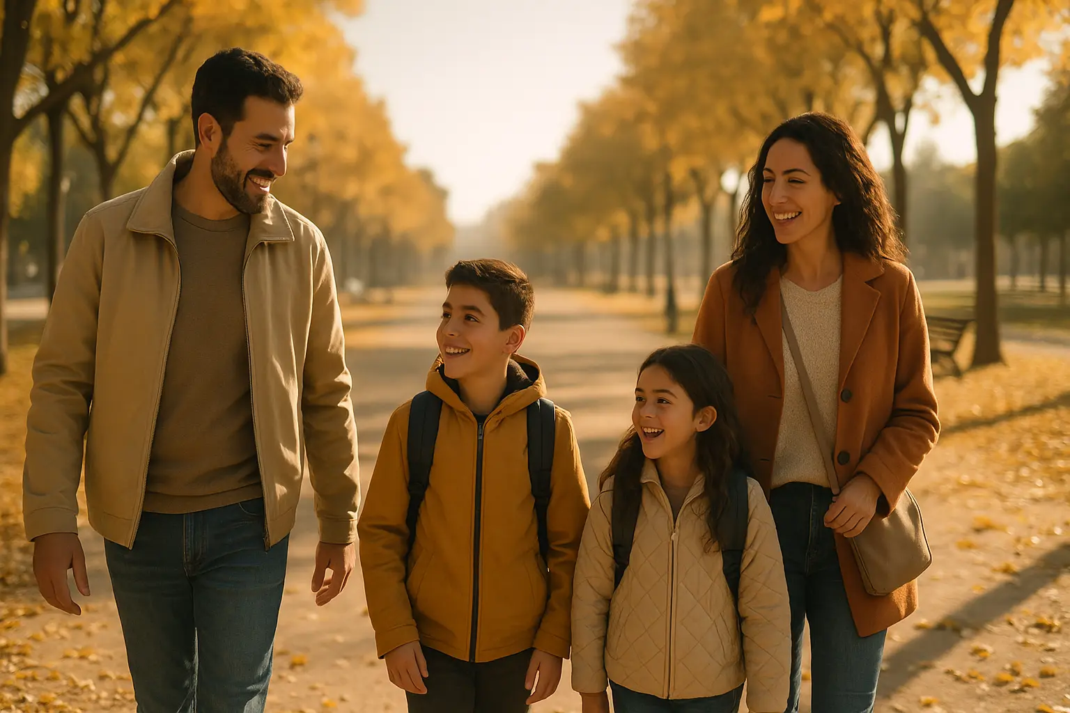 Otoño en familia: 7 pactos que mejoran sueño, ánimo y atención (con evidencia)