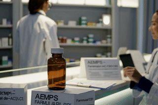 Farmacia hospitalaria en España con preparado estandarizado de THC/CBD y prescripción médica