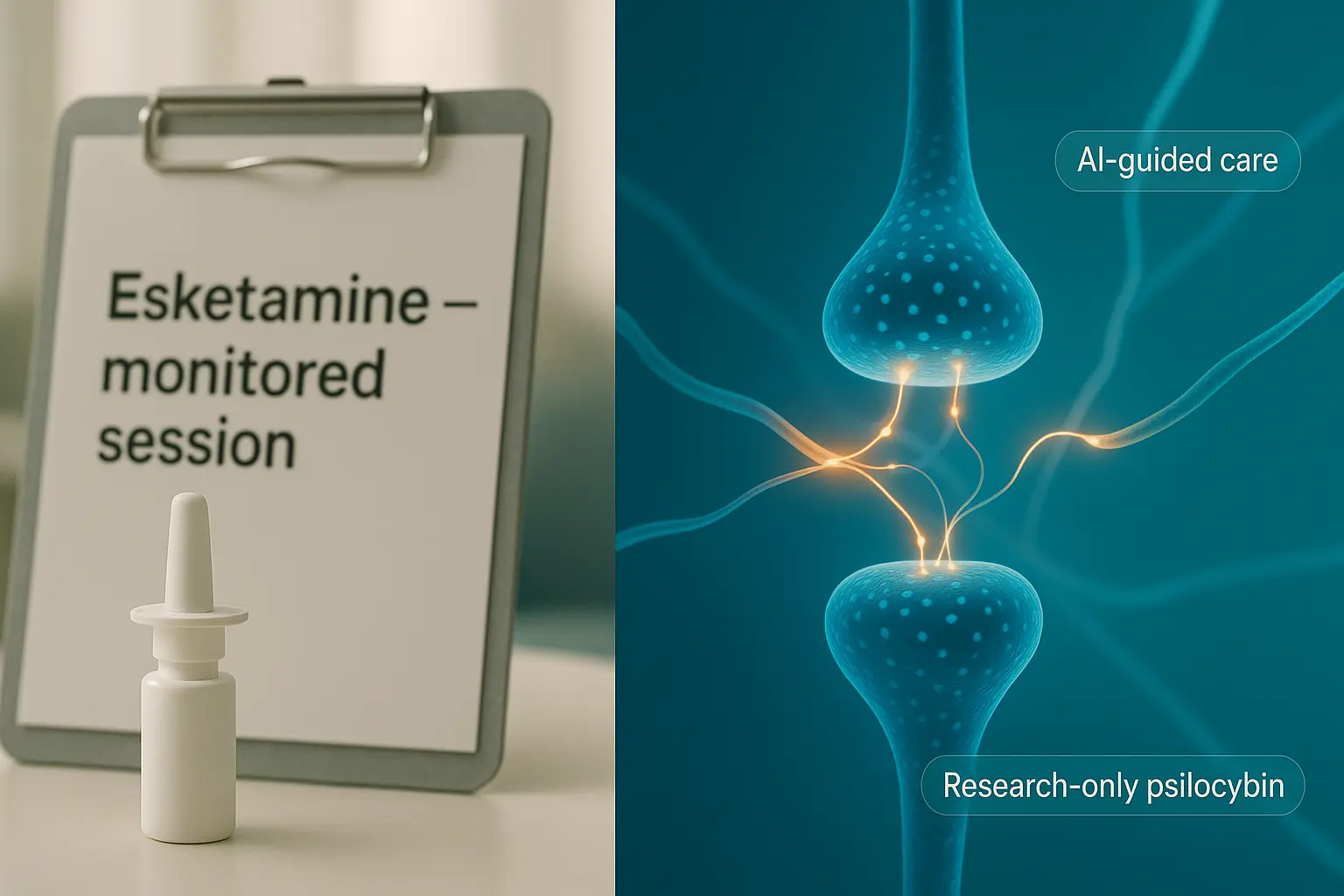 Psicofármacos del futuro: IA, ketamina/esketamina y el renacer (crítico) de las plantas