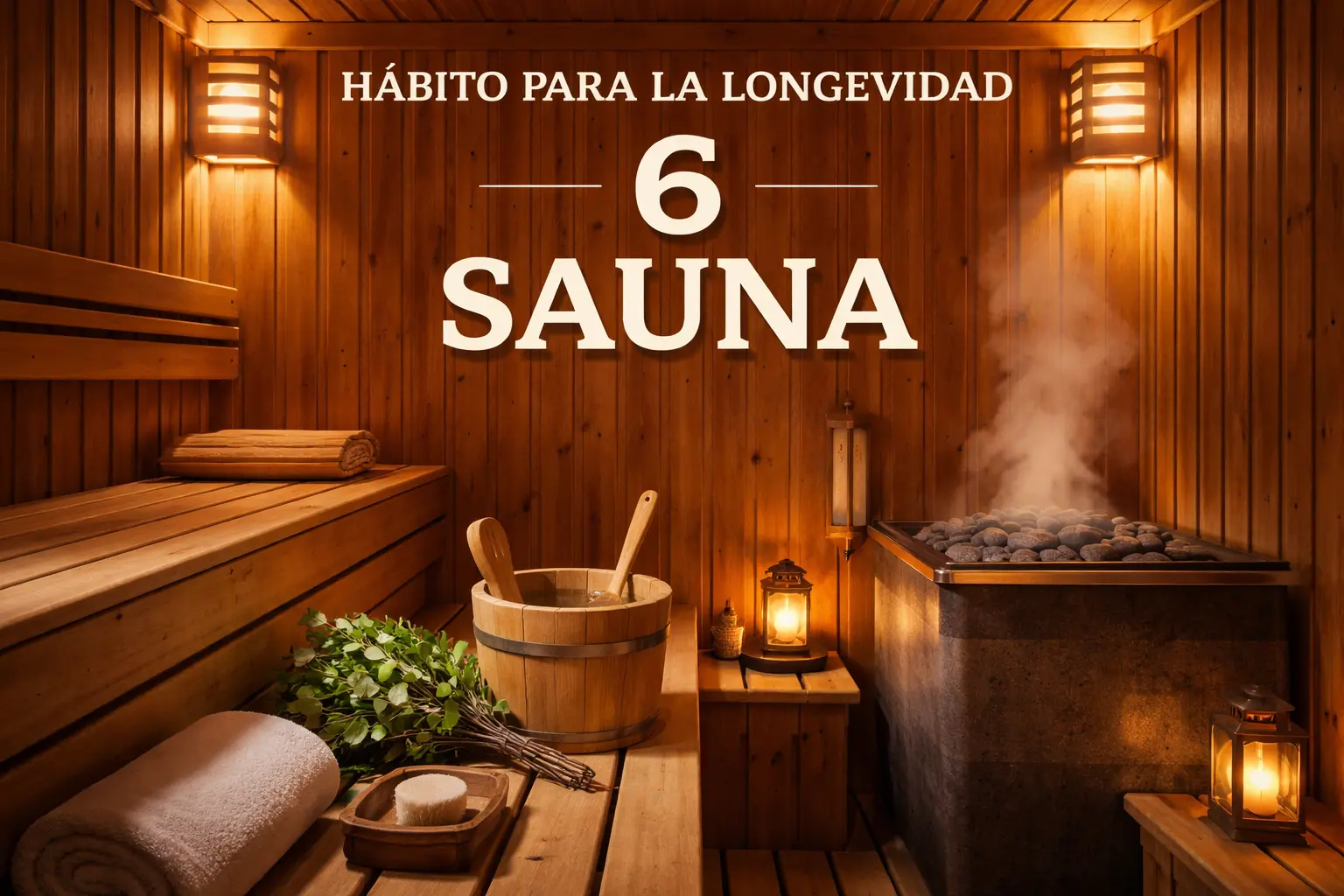 10 hábitos para vivir más: #6 Sauna y terapia de calor