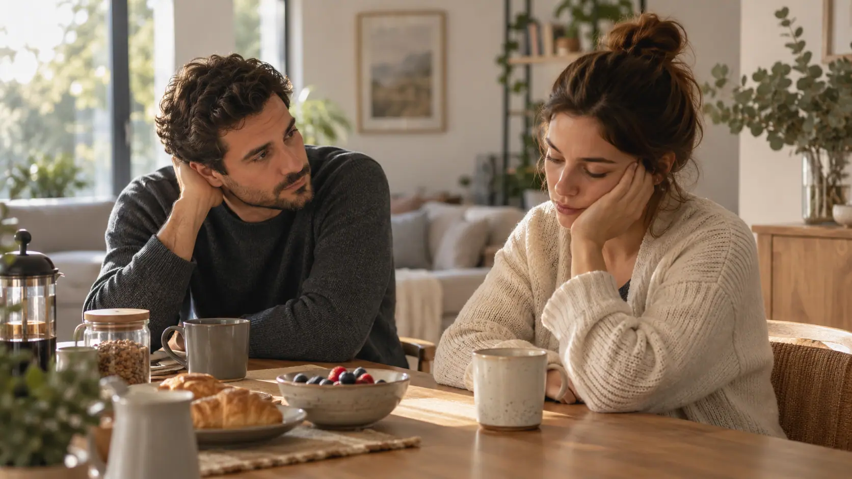 Mi pareja está mal, pero no quiere pedir ayuda: cómo hablar sin presionar